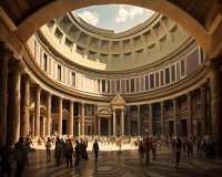 O Panteão: Uma Obra-Prima Arquitetônica de Roma