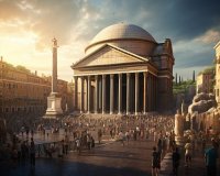 Fra Hedensk Tempel til Kristne Kirke: Pantheons Åndelige Rejse